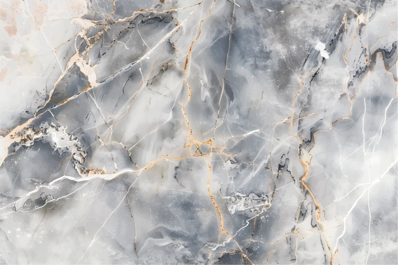 Alfombra vinílica efecto mármol tono gris azulado - TenVinilo