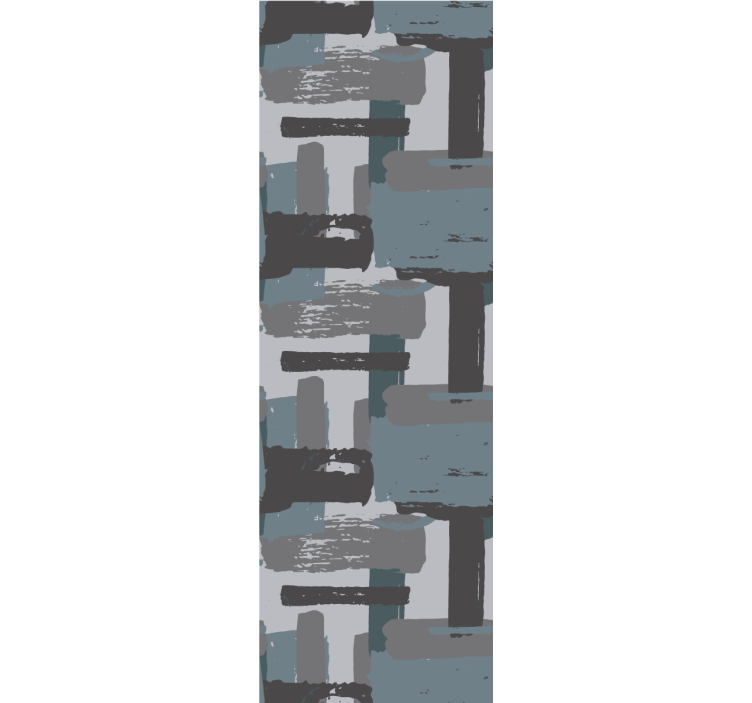 Papel pintado abstracto pinceladas grises - TenVinilo