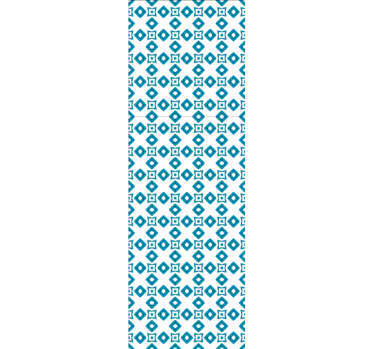 Papel pintado azulejos patrón de mosaico elegante - TenVinilo