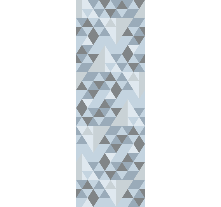 Papel pintado triángulos gradiente geométrico - TenVinilo