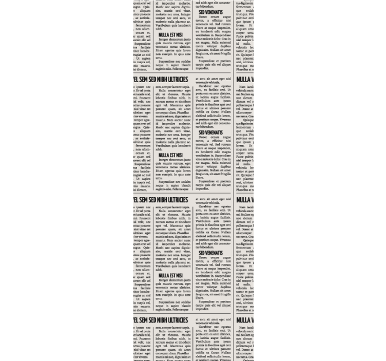 Papel pintado personalizable estilo periódico vintage - TenVinilo