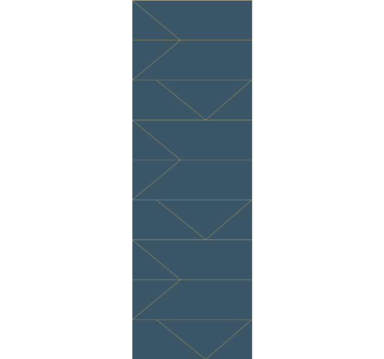 Papel pintado salón formas geométricas de flechas - TenVinilo