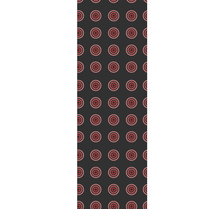 Papel pintado lunares círculos y anillos - TenVinilo