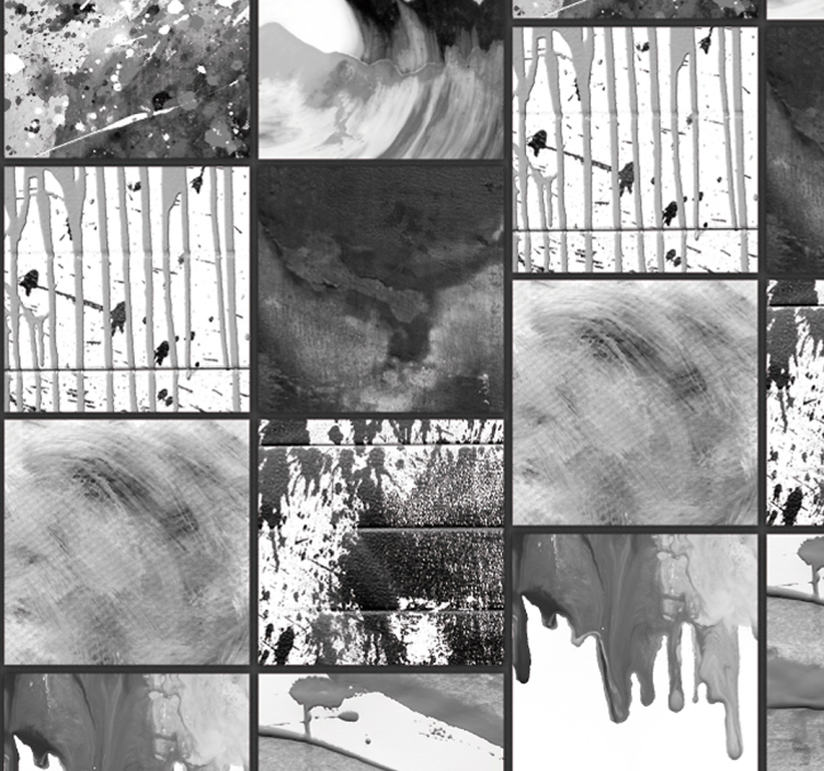 Papel pintado abstracto texturas grises suaves - TenVinilo