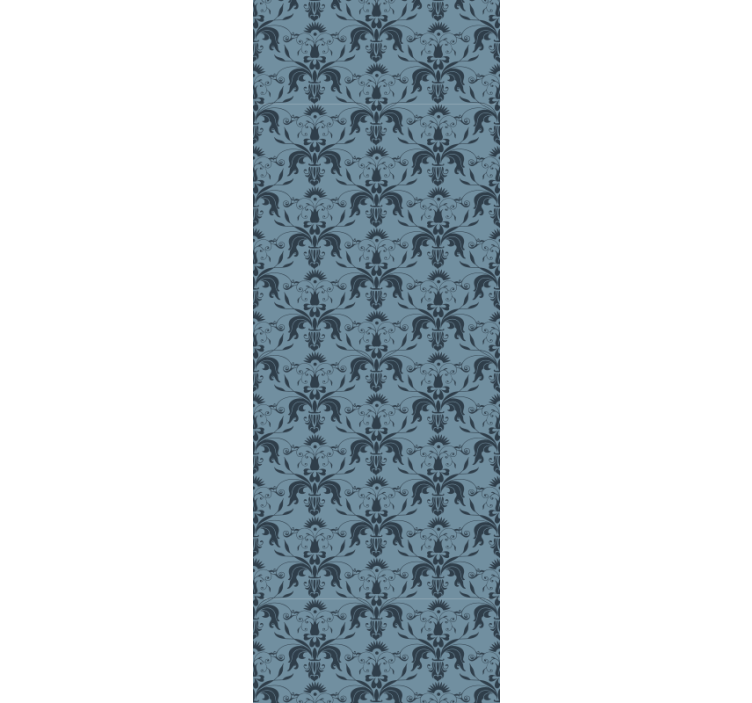 Papel pintado ornamental follaje adornado - TenVinilo