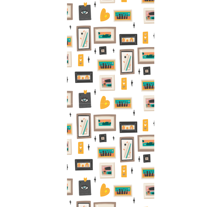 Papel pintado industrial motivos de oficina retro - TenVinilo