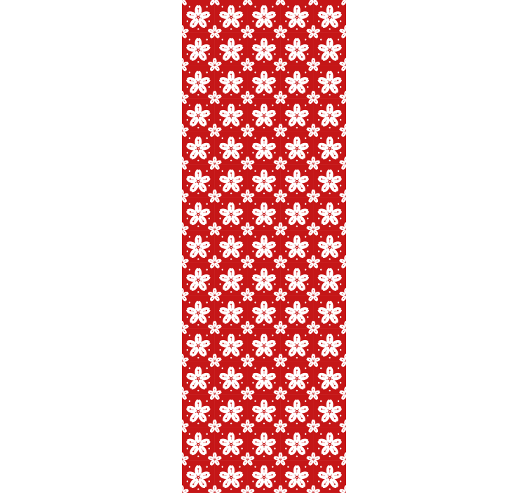 Papel pintado floral conjunto con motivos florales - TenVinilo