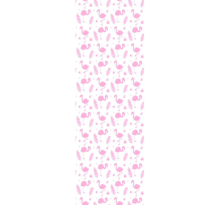 Papel pintado animal motivos flamencos - TenVinilo