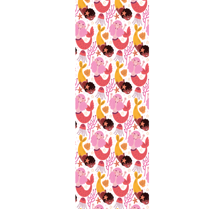 Papel pintado ornamental fantasía submarina - TenVinilo