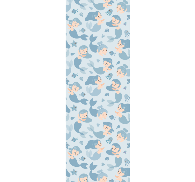 Papel pintado infantil fantasía submarina - TenVinilo