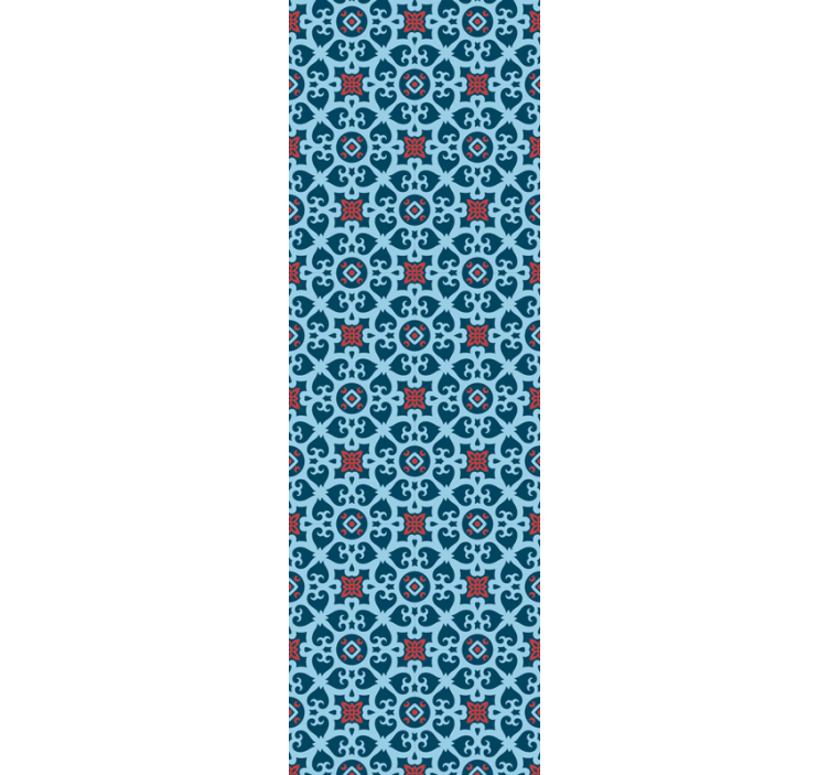 Papel pintado azulejos  estampados - TenVinilo