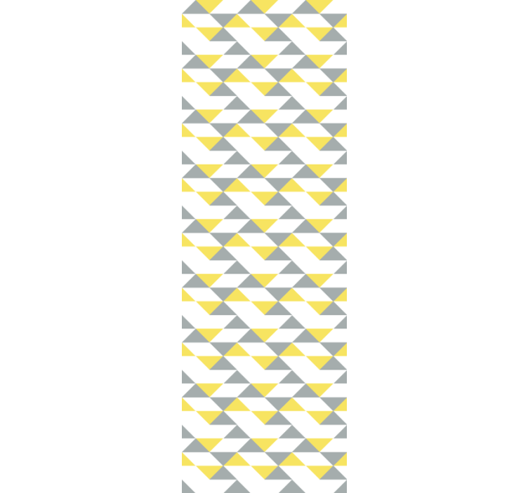 Papel pintado geométrico forma triangular - TenVinilo