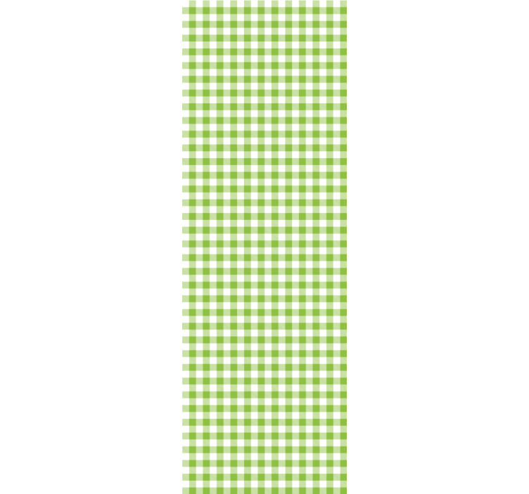 Papel pintado comedor patrón de cuadros de cuadros - TenVinilo