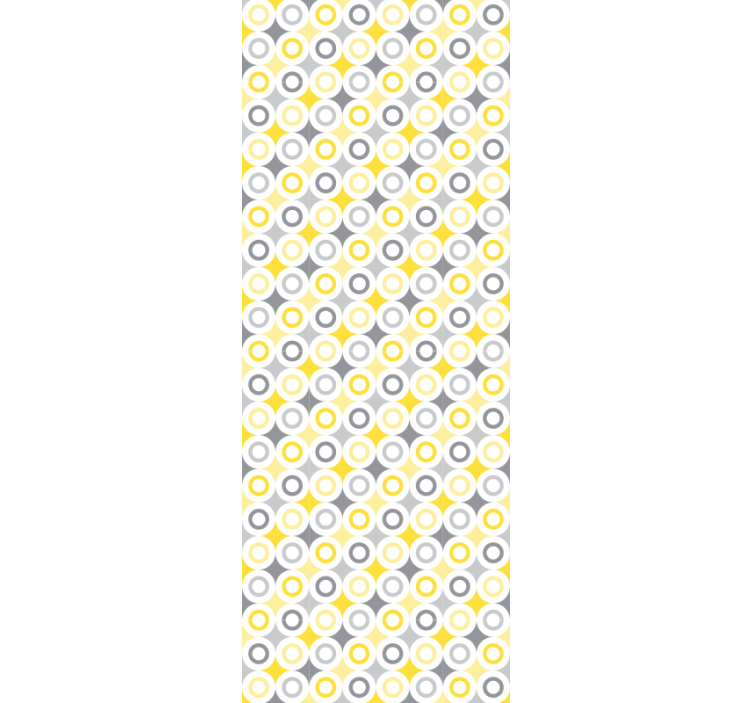 Papel pintado lunares patrón circular - TenVinilo