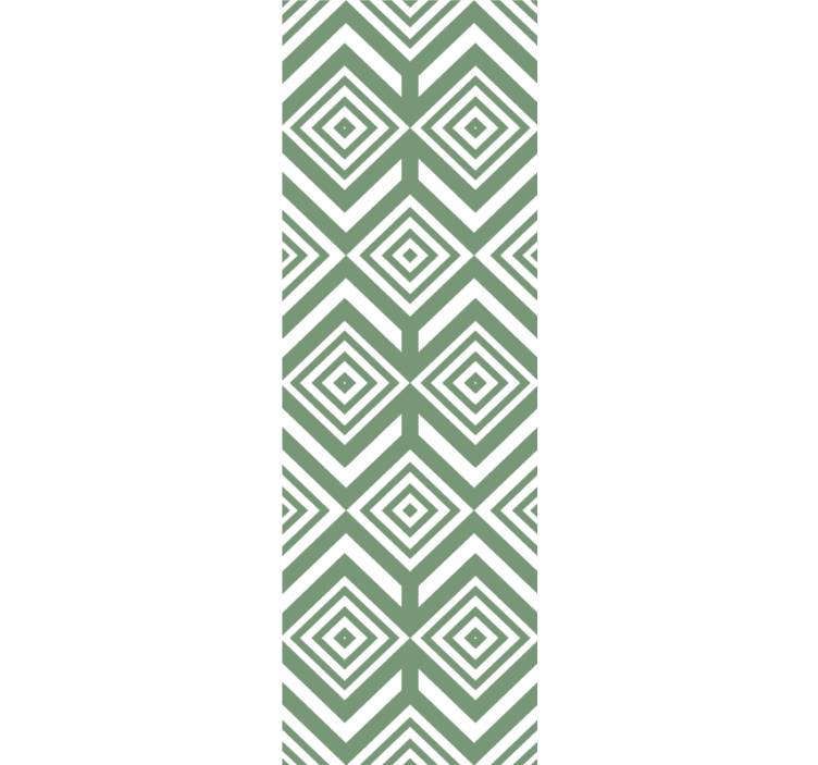 Papel pintado geométrico formas geométricas de diamantes - TenVinilo