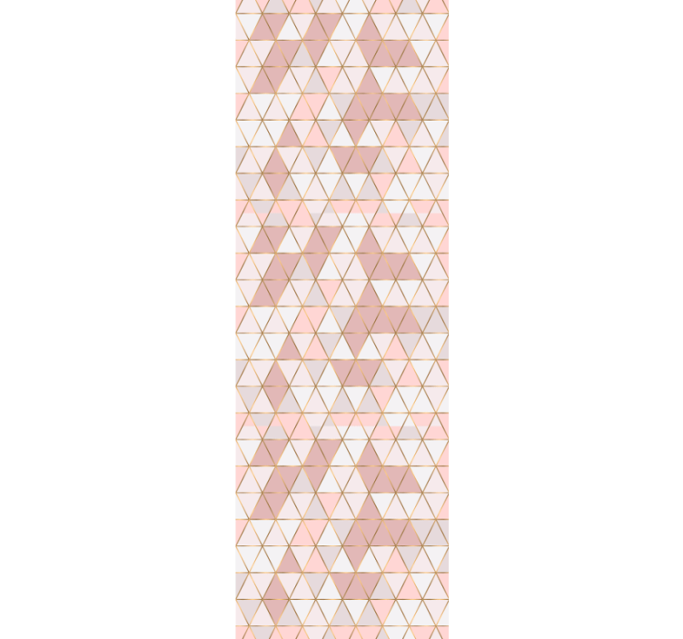 Papel pintado triángulos triangular geométrico - TenVinilo