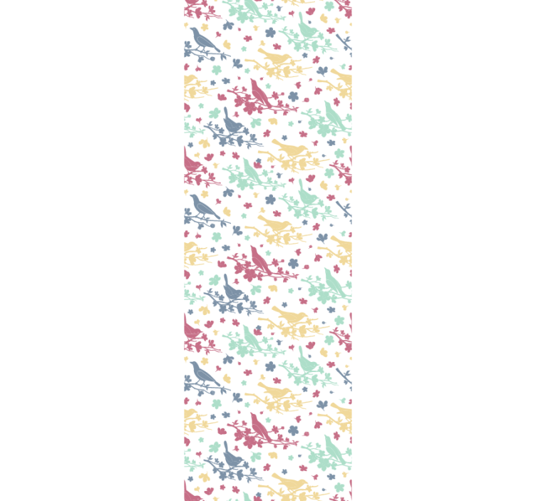 Papel pintado pájaros motivo de patrón de pájaro - TenVinilo