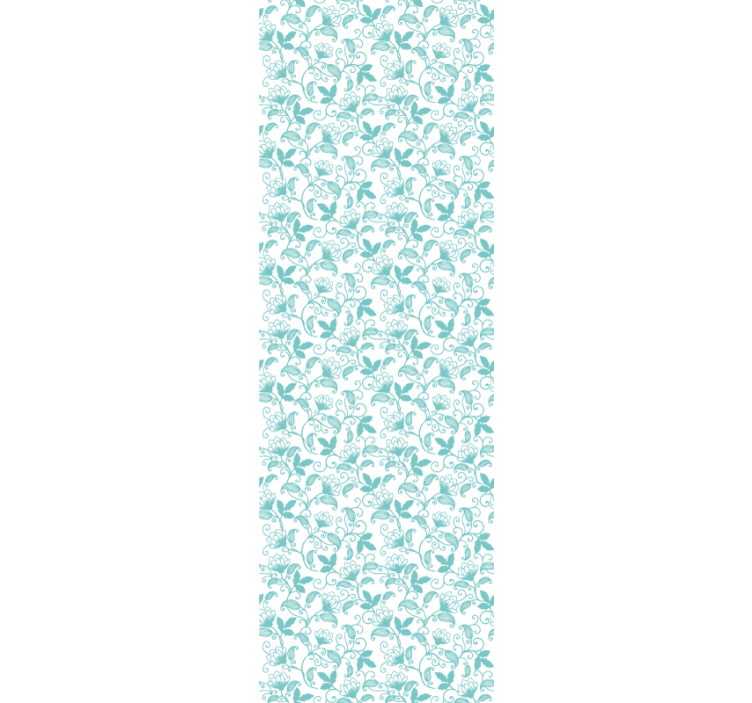 Papel pintado hojas pergaminos ornamentados - TenVinilo