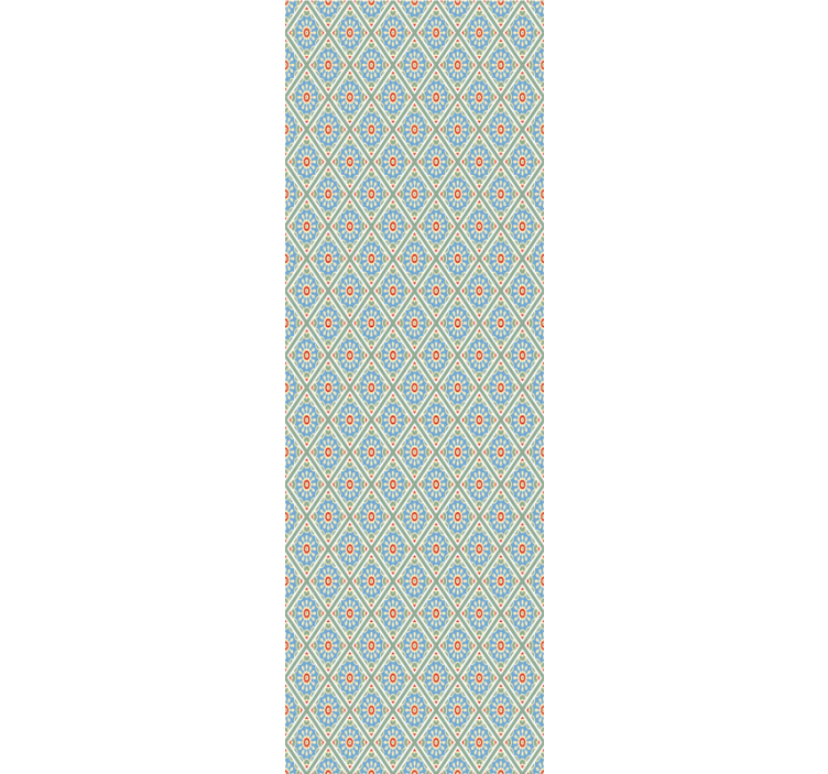 Papel pintado azulejos detalle del patrón de mosaico - TenVinilo