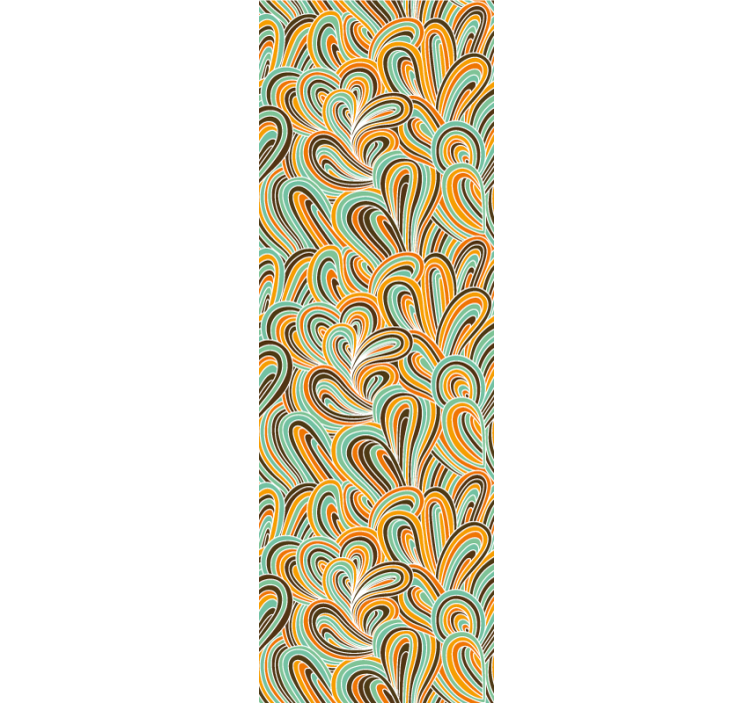 Papel pintado abstracto motivo arremolinado - TenVinilo