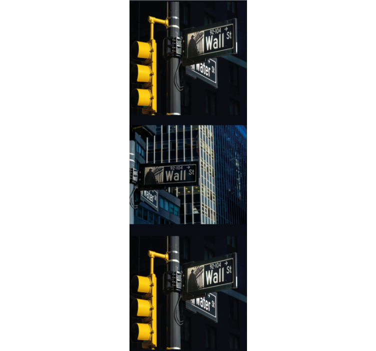 Papel pintado ciudades intersección urbana - TenVinilo