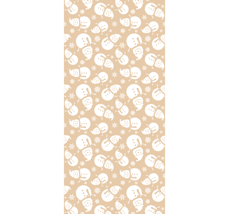 Papel pintado naturaleza patrón nevado - TenVinilo