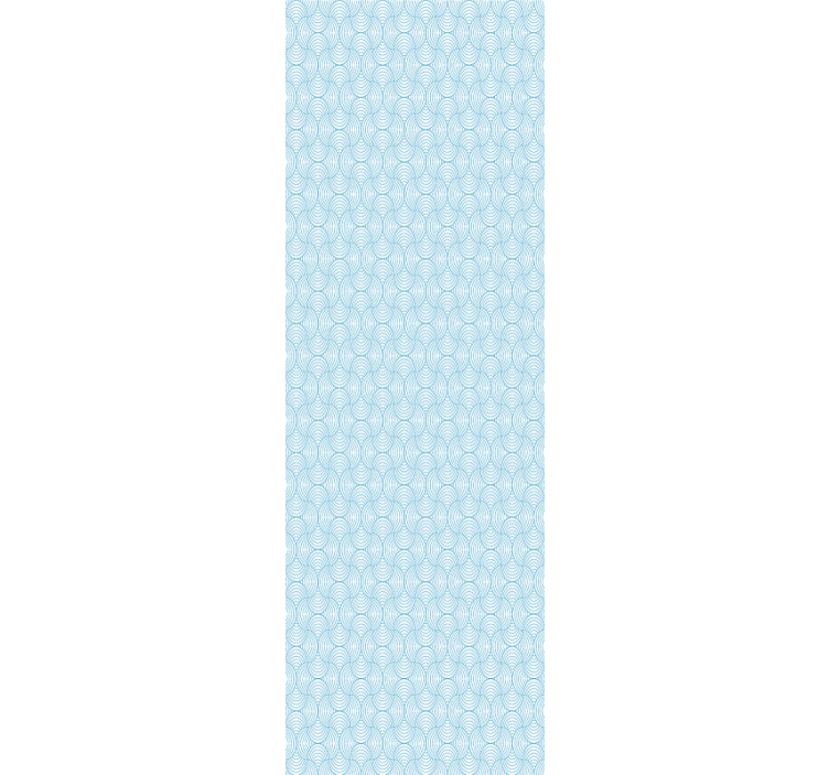 Papel pintado geométrico patrón de ondas - TenVinilo