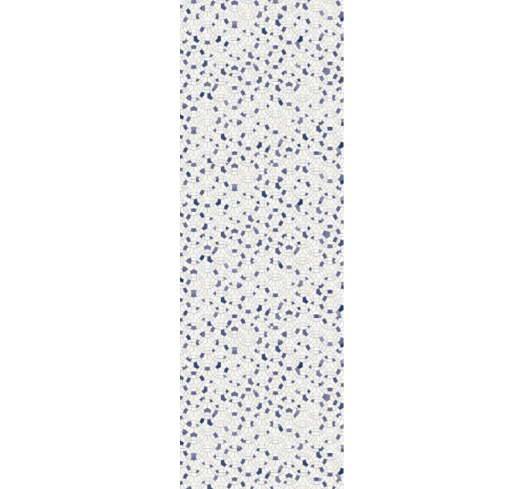 Papel pintado geométrico teselado de mosaico - TenVinilo