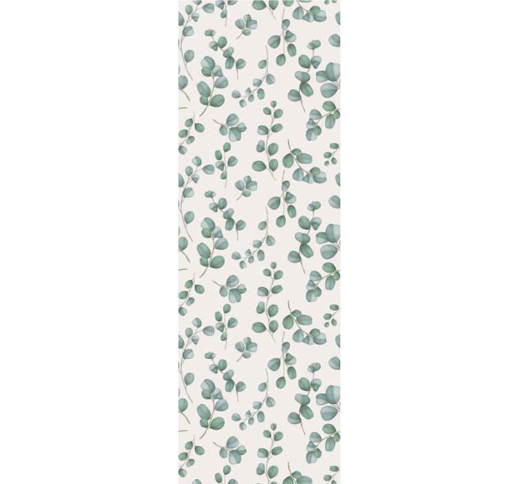 Papel pintado hojas follaje de eucalipto - TenVinilo