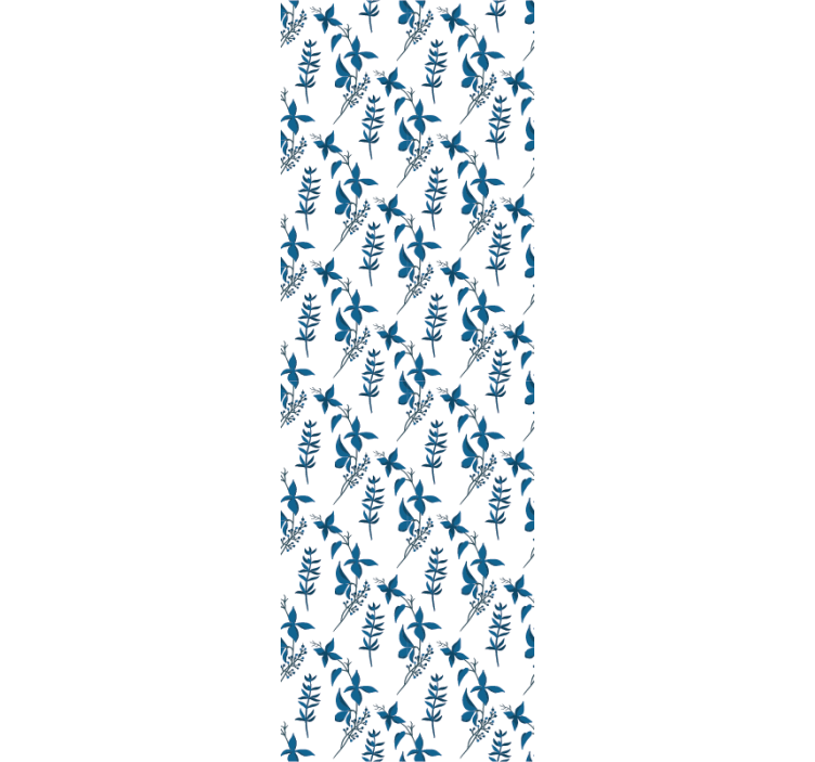 Papel pintado flores composición botánica suave - TenVinilo