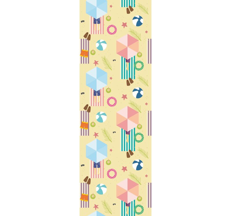 Papel pintado navidad elementos juguetones de temporada - TenVinilo