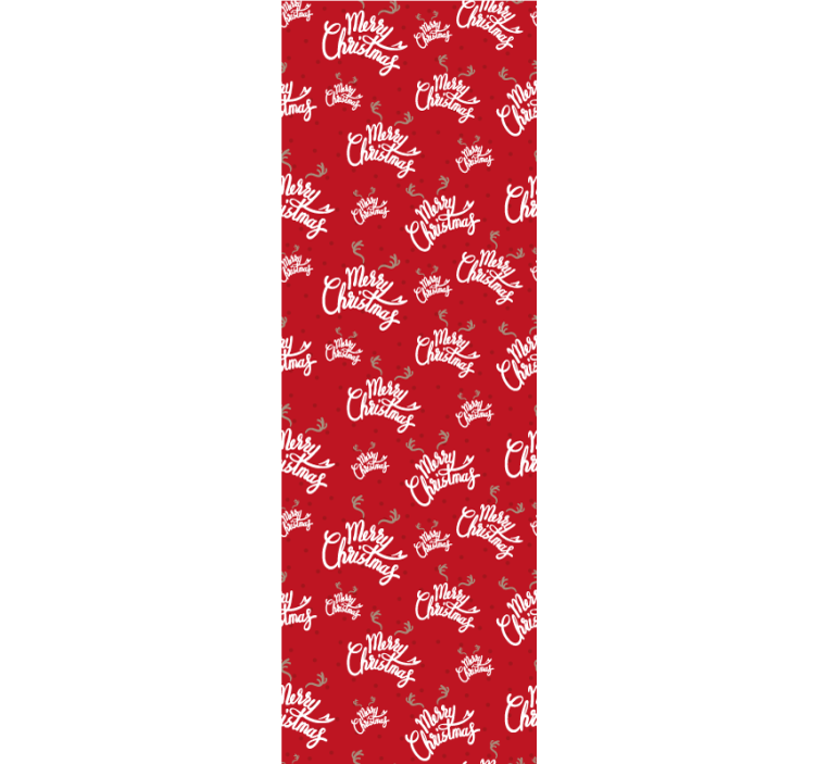 Papel pintado navidad motivo de guión festivo - TenVinilo