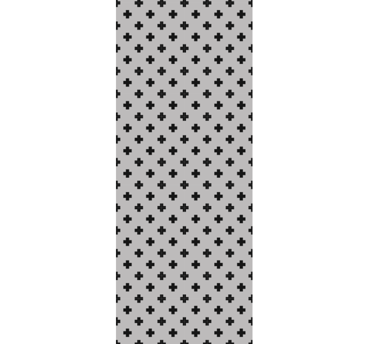 Papel pintado geométrico patrón cruzado - TenVinilo
