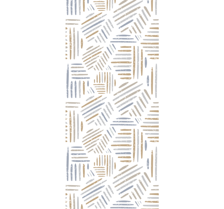 Papel pintado geométrico patrón lineal abstracto - TenVinilo