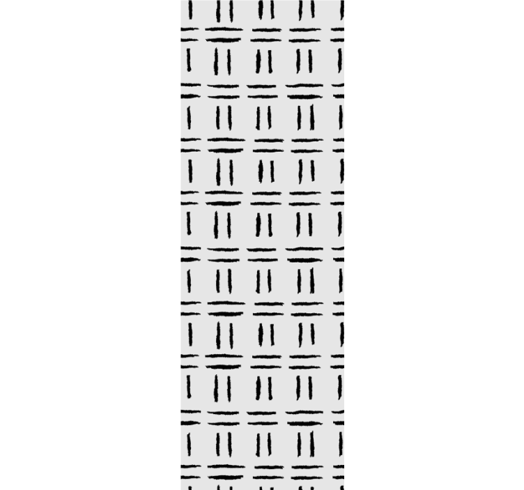 Papel pintado nórdico configuración de línea geométrica - TenVinilo