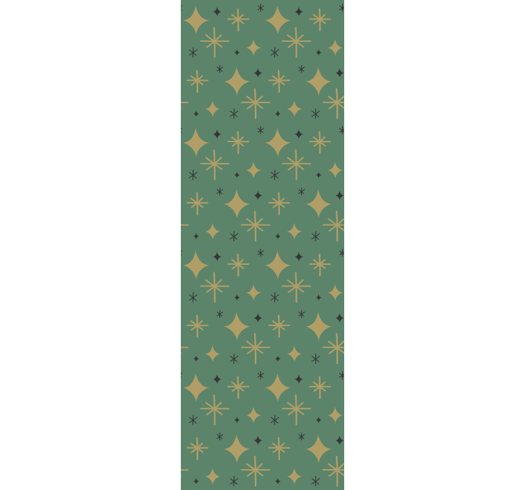 Papel pintado navidad geometría festiva - TenVinilo