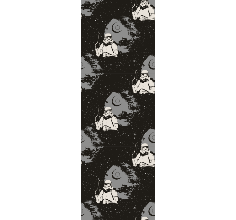 Papel pintado de arte tema de soldado galáctico - TenVinilo