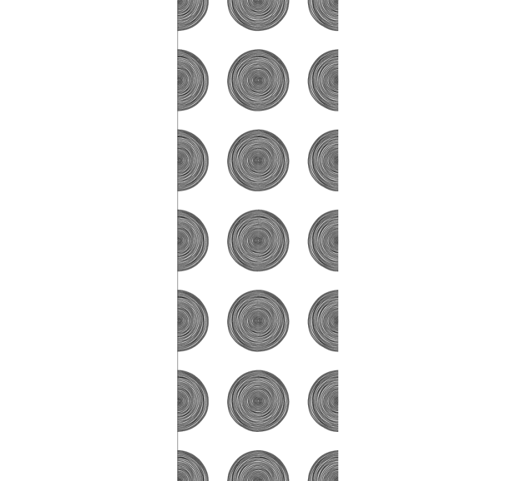 Papel pintado texturas patrones de madera circulares - TenVinilo