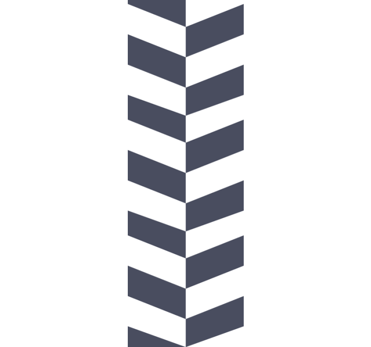 Papel pintado geométrico formas de flecha de chevron - TenVinilo