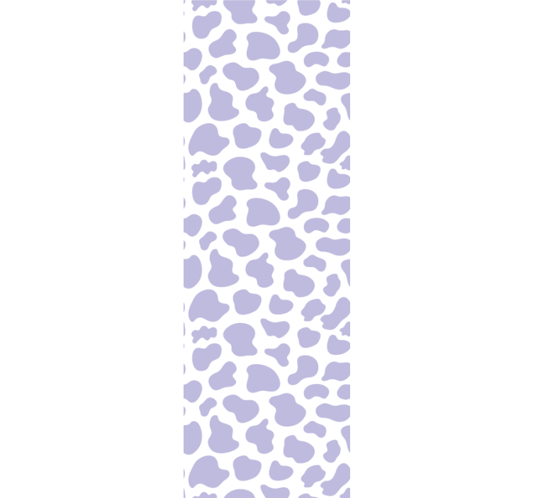 Papel pintado leopardos manchas moradas - TenVinilo