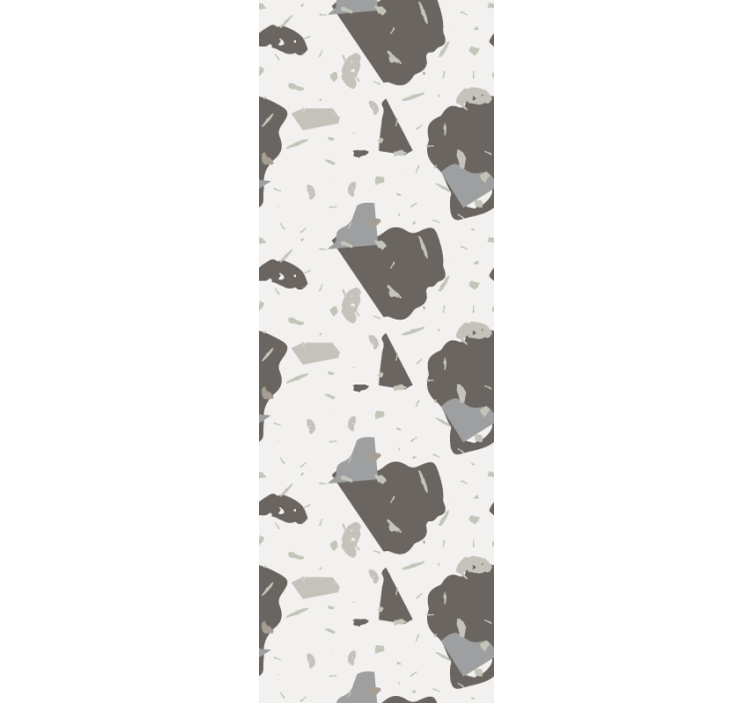 Papel pintado texturas formas abstractas grises - TenVinilo