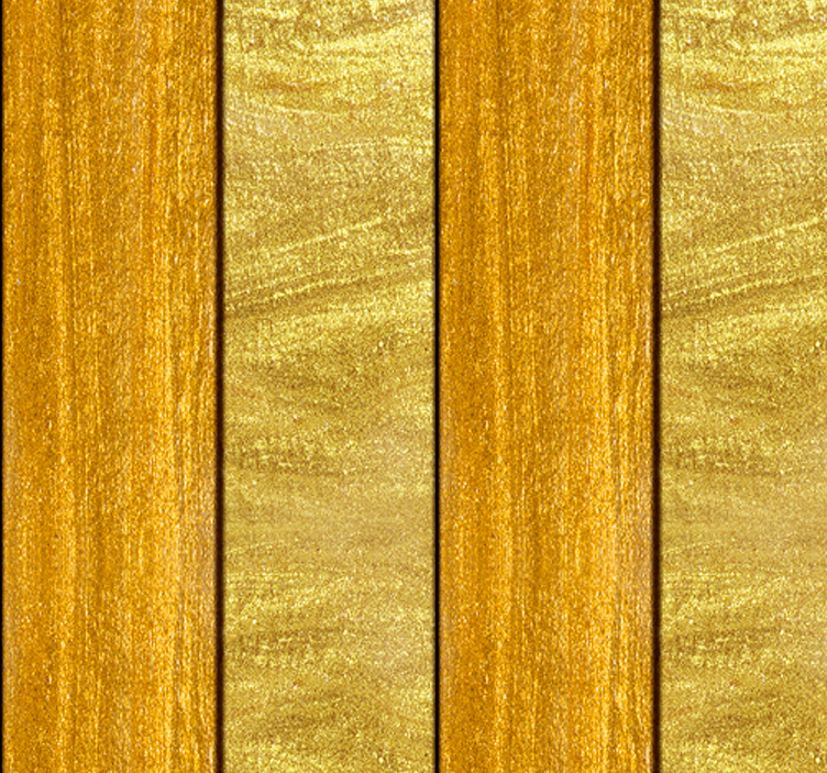 Papel pintado madera tonos dorados - TenVinilo