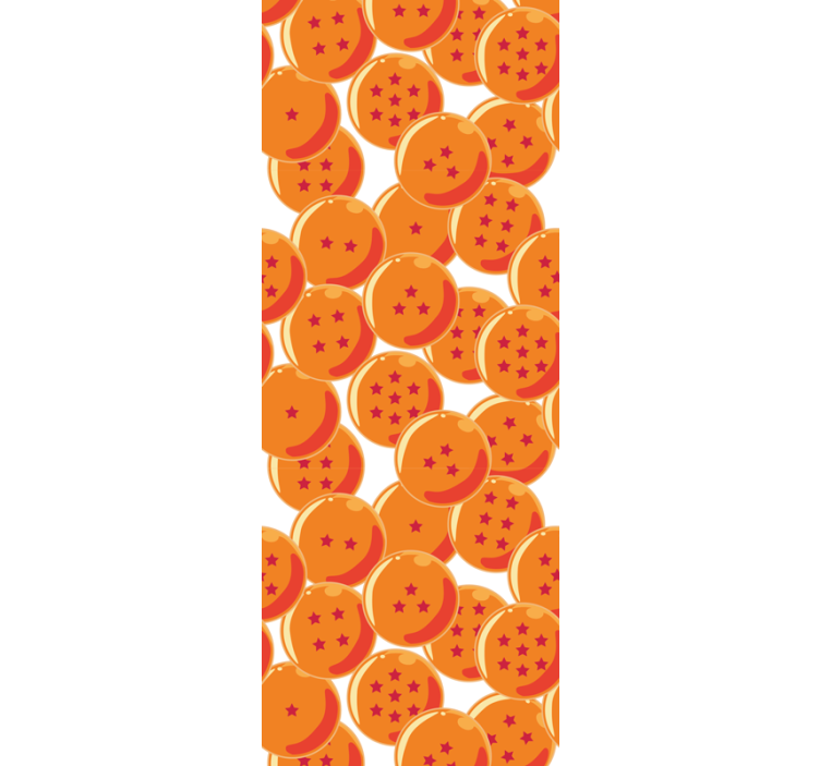 Papel pintado infantil bolas de dragón - TenVinilo