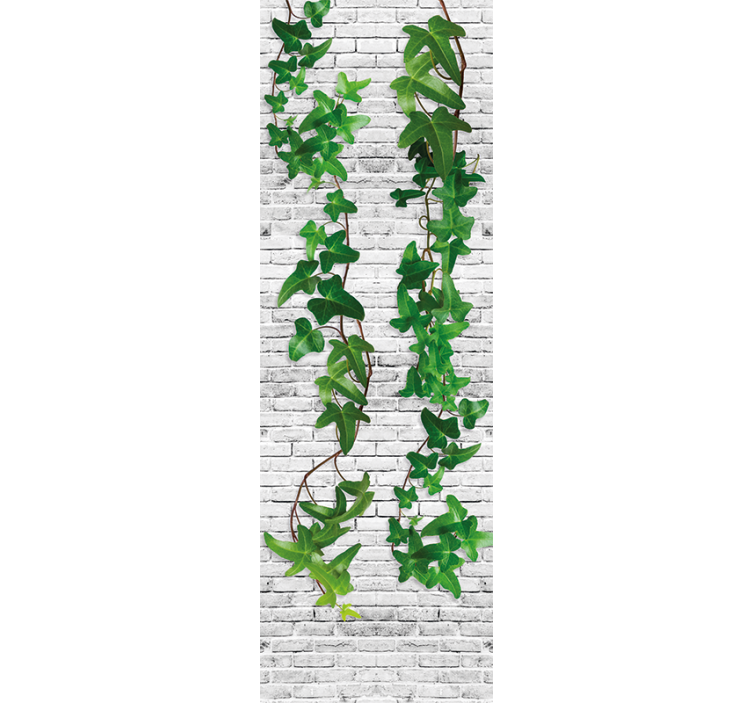 Papel pintado muro de hiedra - TenVinilo