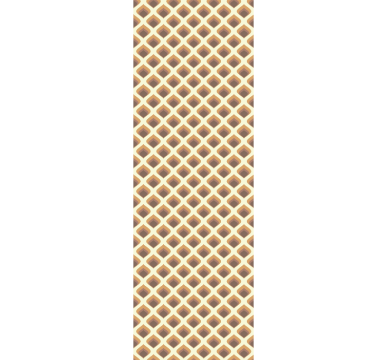 Papel pintado pétalos retro - TenVinilo