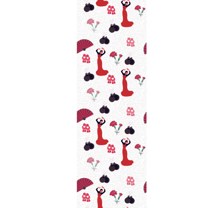 Papel pintado bailarina de flamenco - TenVinilo