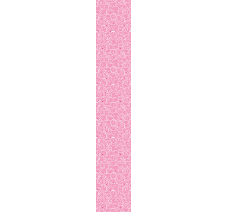 Papel pintado arte girls faces - TenVinilo