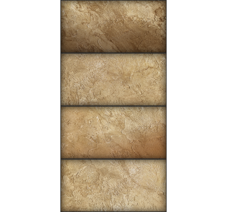 Papel pintado hormigón tonos marrones - TenVinilo