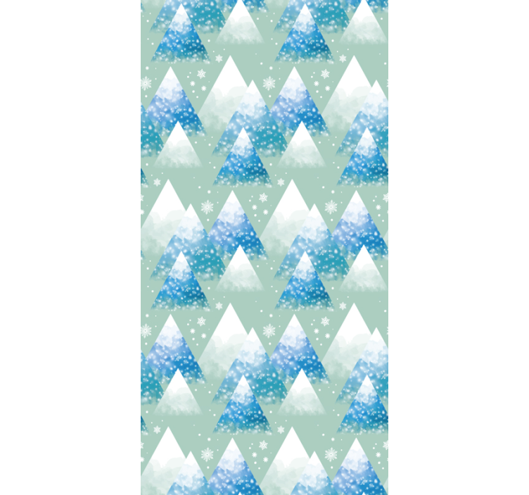 Papel pintado naturaleza paisaje montañoso - TenVinilo