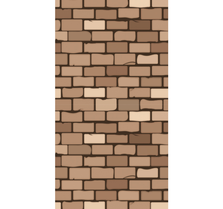 Papel pintado cocina textura de ladrillo moderno - TenVinilo